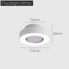Projecteur blanc / Blanc chaud 3000K