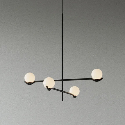 Lustre LED boule en verre style nordique pour intérieur — LZ4X9P2