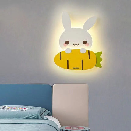 Applique murale LED enfants motifs baleine, lapin et dinosaure — LZ4X9T2