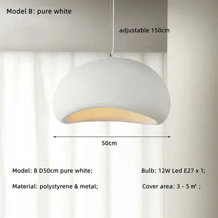 Suspension japonaise en résine pour salon et cuisine — LZ4X9P
