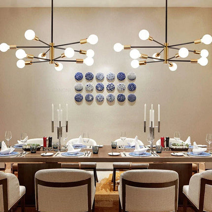 Suspension nordique à lampes rotatives pour décoration intérieure — LZ4X9P