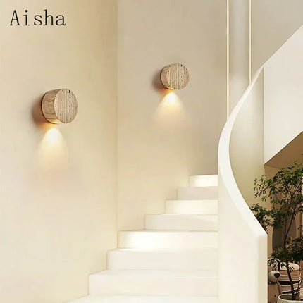 Applique murale japonaise Wabi Sabi en pierre naturelle pour intérieur moderne — LZ4X9T1