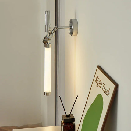 applique murale nordique en métal style industriel avec abat-jour led