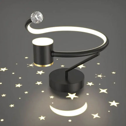 Plafonnier LED minimaliste effet ciel étoilé pour intérieur — LZ4X9P