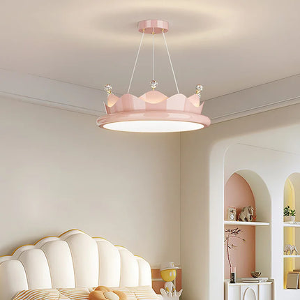 Lustre en cristal romantique pour chambre d'enfant princesse — LZ4P9X