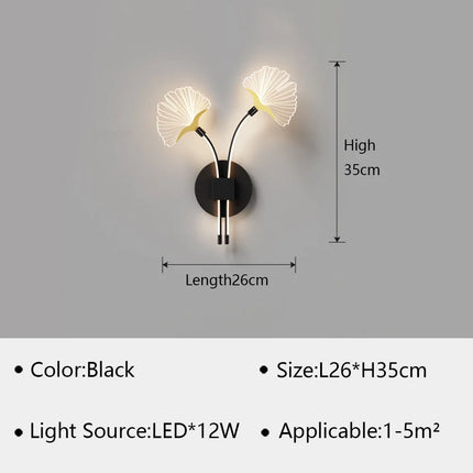 Applique murale LED au design moderne pour décoration intérieure élégante — LZ4P9XQ