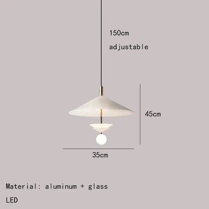 Lustre en métal avec fil réglable et lumière 3000K — LZ4X9V