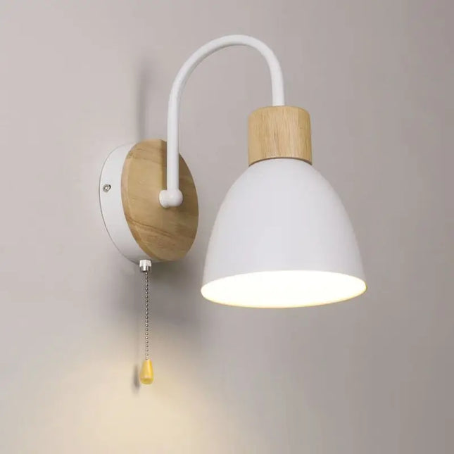Applique murale nordique moderne macaron avec interrupteur LED — LZ4X9P2