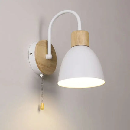 Applique murale nordique moderne macaron avec interrupteur LED intégré — LZ4X9P2
