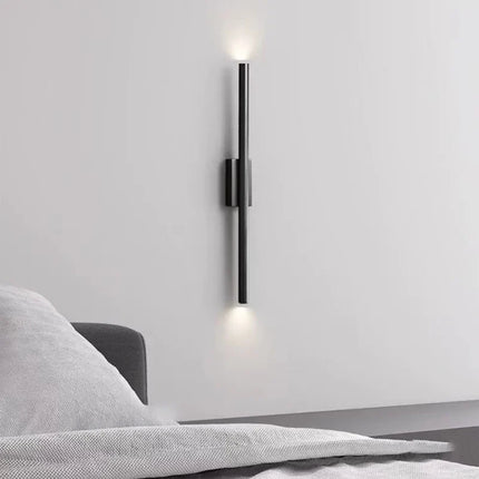 Applique murale en laiton noir et cuivre avec lumière naturelle — LZ4X9B