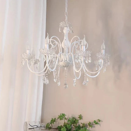 Lustre en cristal romantique pour chambre d'enfant moderne — LZ4X9T