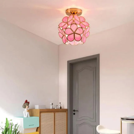 Plafonnier LED design moderne en acrylique pour intérieur lumineux — LZ4X9P2