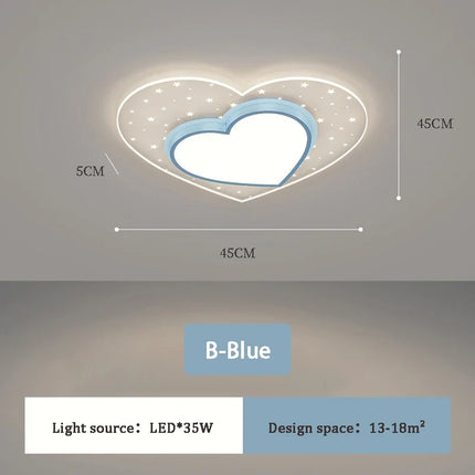 Plafonnier ciel étoilé pour chambre enfant ambiance nordique chaleureuse — LZ4Q7X