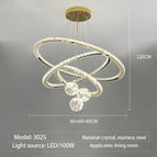 Dia80 60 40CM / Corps doré / Faible luminosité de la télécommande
