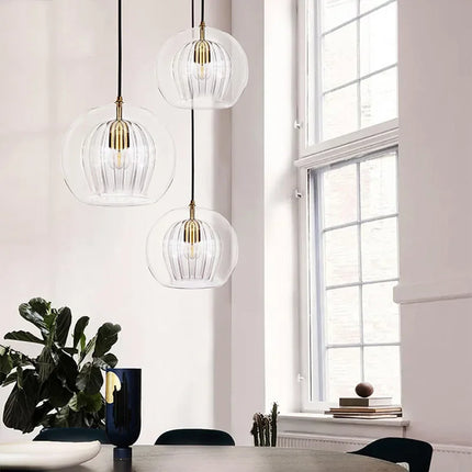 Suspension en verre au style nordique moderne pour intérieur — LZ4X9T