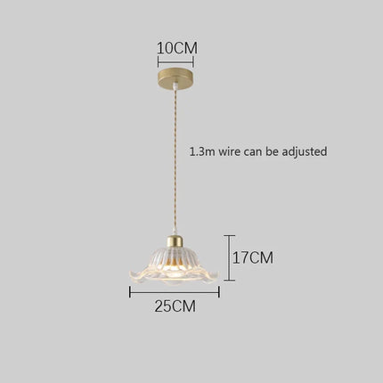 Suspension en verre au design moderne pour décoration intérieure — LZ4P9X