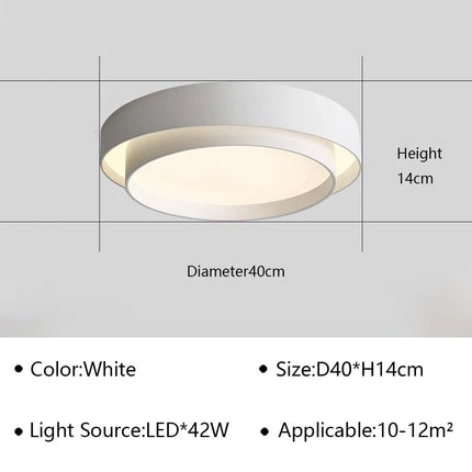 Lustre LED ultra mince pour décoration intérieure moderne — LZ4X9T
