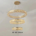 Diamètre 60 80 100 cm2 / Corps en or / Blanc froid