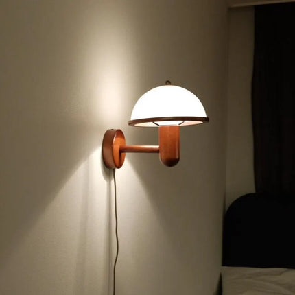 Applique murale nordique rétro en forme de champignon — LZ4X9QJ