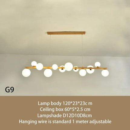 Lustre suspension avec abat-jour en verre décoratif pour maison — LZ4R9XQ