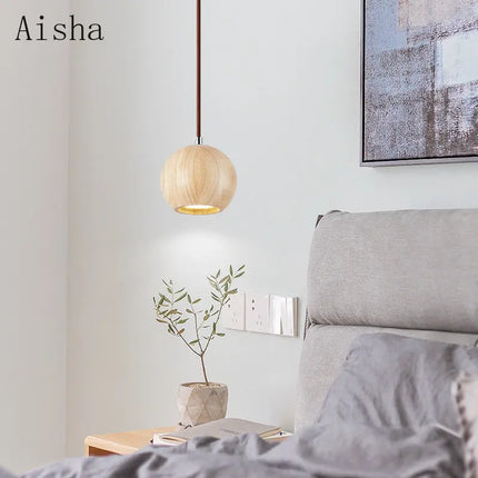 Suspension nordique en bois de noyer pour intérieur raffiné — LZ4D7XQ