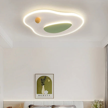 Plafonnier LED intérieur design rond et carré moderne — LZ4X9T