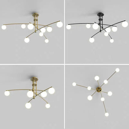 Lustre suspension en métal et verre pour cuisine — LZ4M9Q2