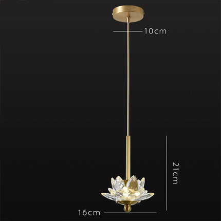 Suspension LED en cristal style Zen — LZ4Q7M9
