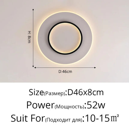 Lustre LED nordique moderne et créatif pour balcon — LZ4T9XQ