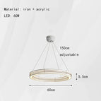 Rond 60cm-Noir / 3 modifiables