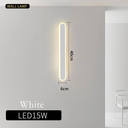 Applique murale LED au design nordique moderne — LZ4X9P2