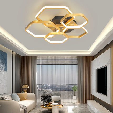 Plafonnier LED créatif pour maison intelligente moderne — LZ4X9P