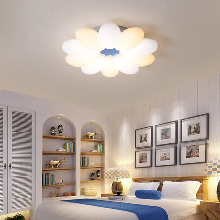 Plafonnier LED ovale créatif pour éclairage intérieur quotidien — LZ4X9M