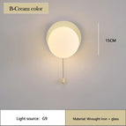 B Couleur crème / Lumière blanche