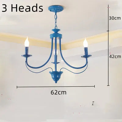 Lustre en fer forgé noir et blanc au design moderne pour intérieur — LZ4X9J