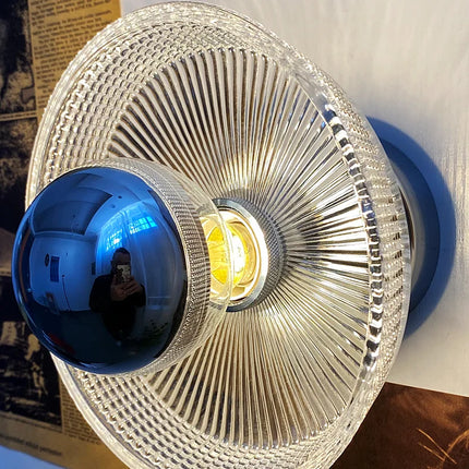Applique murale en verre rétro romantique avec éclairage LED — LZ4FJ9