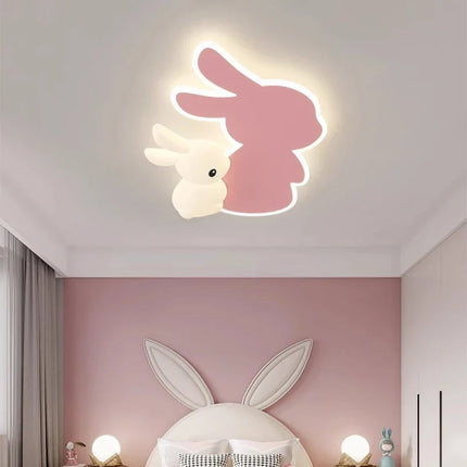 Plafonnier lapin mignon pour chambre d’enfant moderne et chaleureuse — LZ4X9P