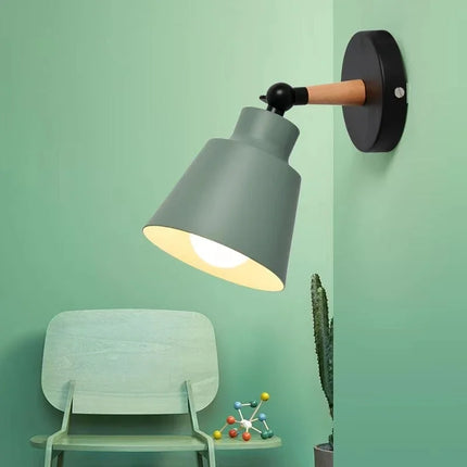 Applique murale LED ronde style macaron — LZ4Q7X9