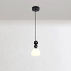 Forme de poire - Noir / Blanc froid