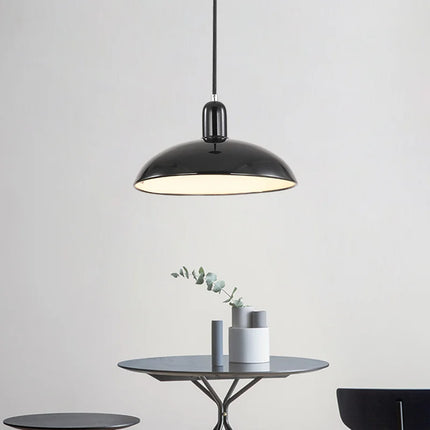 Lustre suspension minimaliste style industriel pour café et bar — LZ4P9X2Q