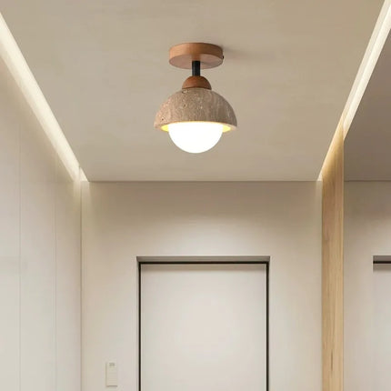 Plafonnier LED moderne en marbre pour intérieur design — LZ4F9X2