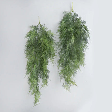 Plafonnier nordique en plastique avec décorations de plantes murales — LZ4X9T