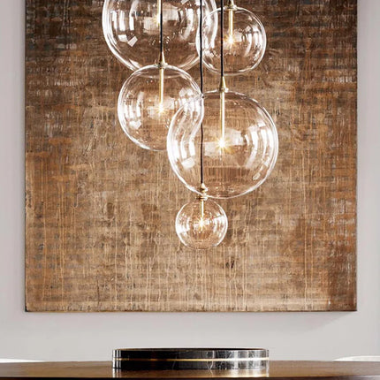 Suspension en verre au design moderne pour décoration intérieure — LZ7F9Q