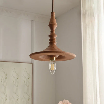 Suspension vintage en bois style nordique pour bar et restaurant — LZ4X9P