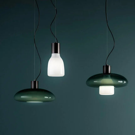 Lustre LED en verre au design moderne pour intérieur — LZ4X9P2