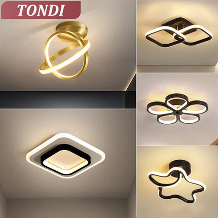 Plafonnier LED moderne en acrylique pour allée et balcon — LZ4X9Q2J