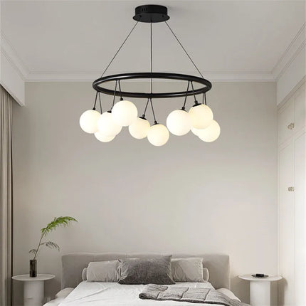 lustre post-moderne éclairage suspendu circulaire réglable design élégant