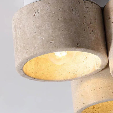 Plafonnier suspension en pierre de marbre naturel — LZ4X7D9