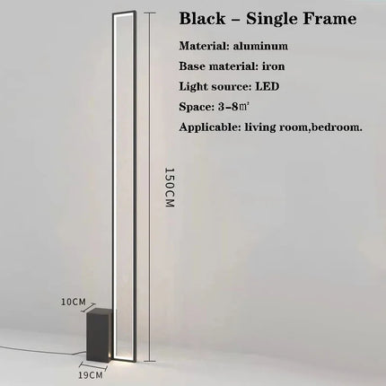 Lampadaire design moderne minimaliste haut de gamme — LZ4XJ7