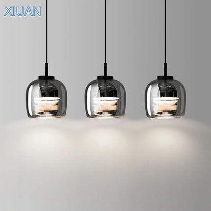 Lampe de chevet suspension en verre simple pour luminaire — LZ4X9P